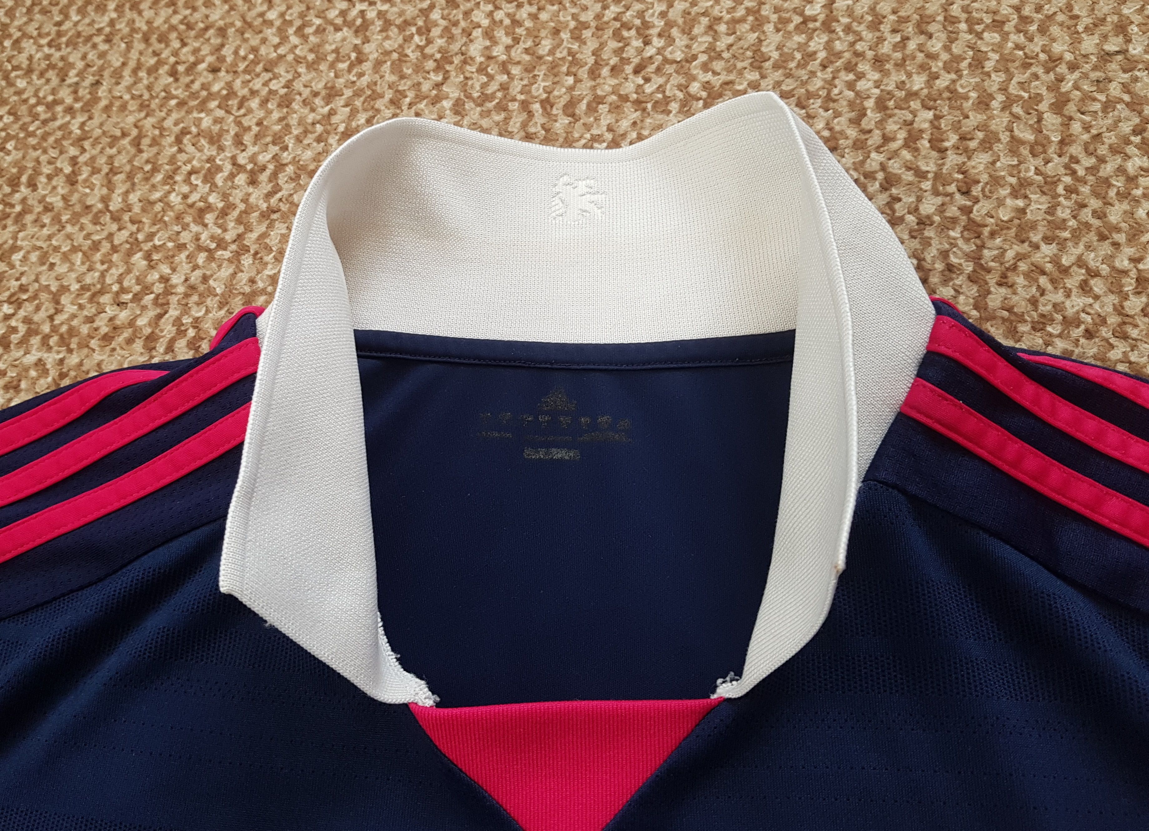 Adidas Adidas Lyon 2011-12 Away Football Soccer Jersey sz XL Size US XL / EU 56 / 4 - 10 Thumbnail