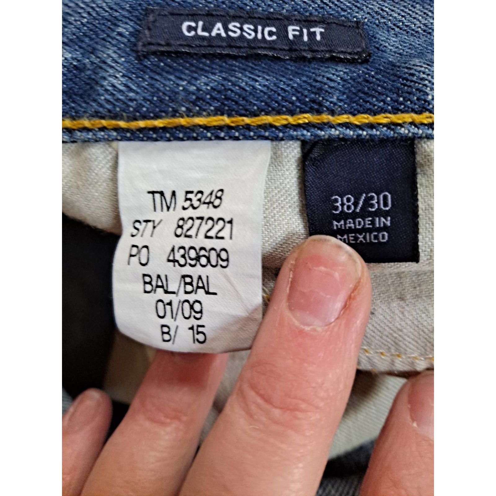Tommy Hilfiger Tommy Hilfiger Classic Fit Blue Jeans Size 38x30 Size US 38 / EU 54 - 3 Thumbnail