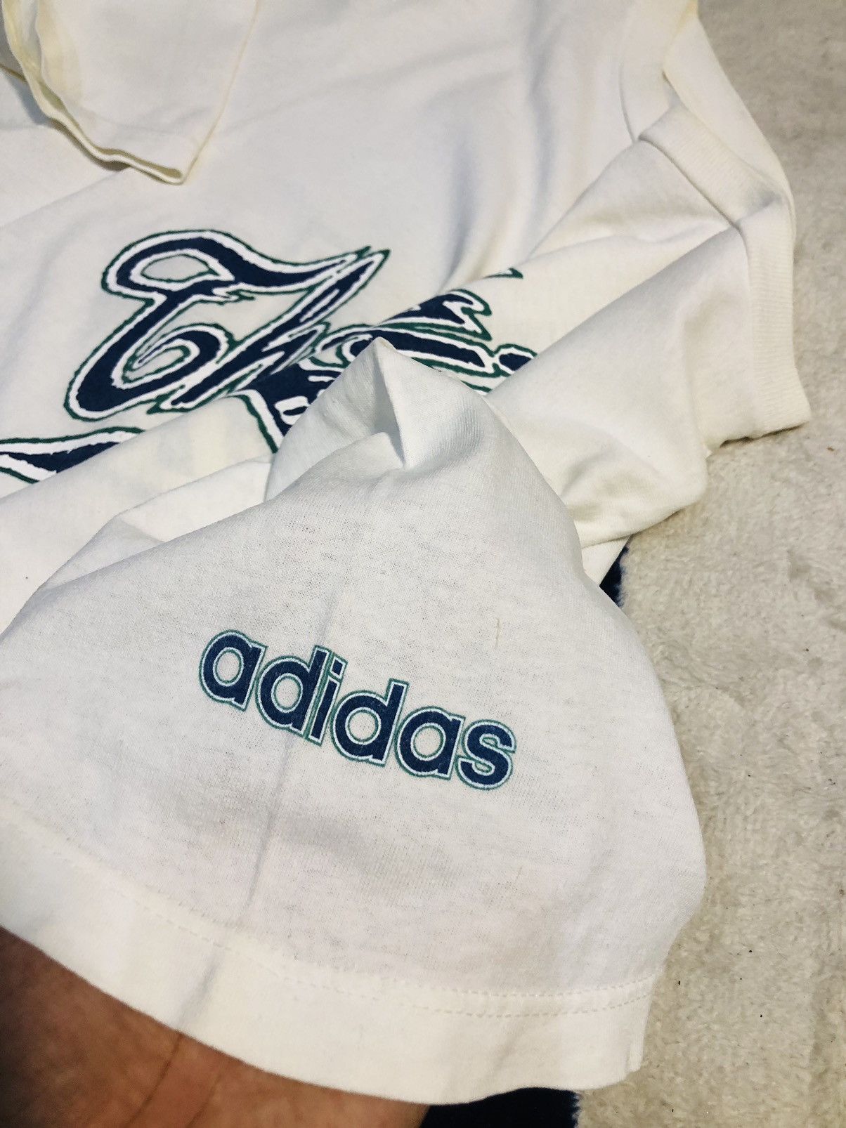 Adidas × Vintage Adidas Vintage T-shirt (2) Size US L / EU 52-54 / 3 - 6 Thumbnail