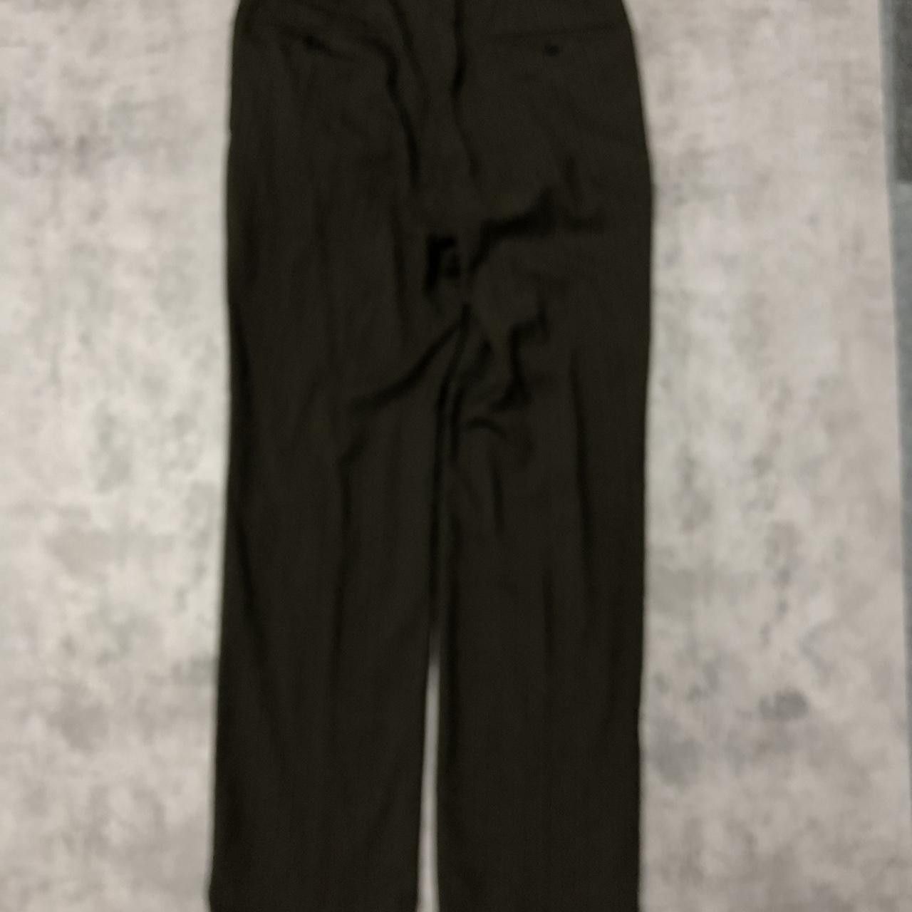 Other Brown pinstripe trousers with a 34" waist and 31" inseam Size US 32 / EU 48 - 4 Thumbnail