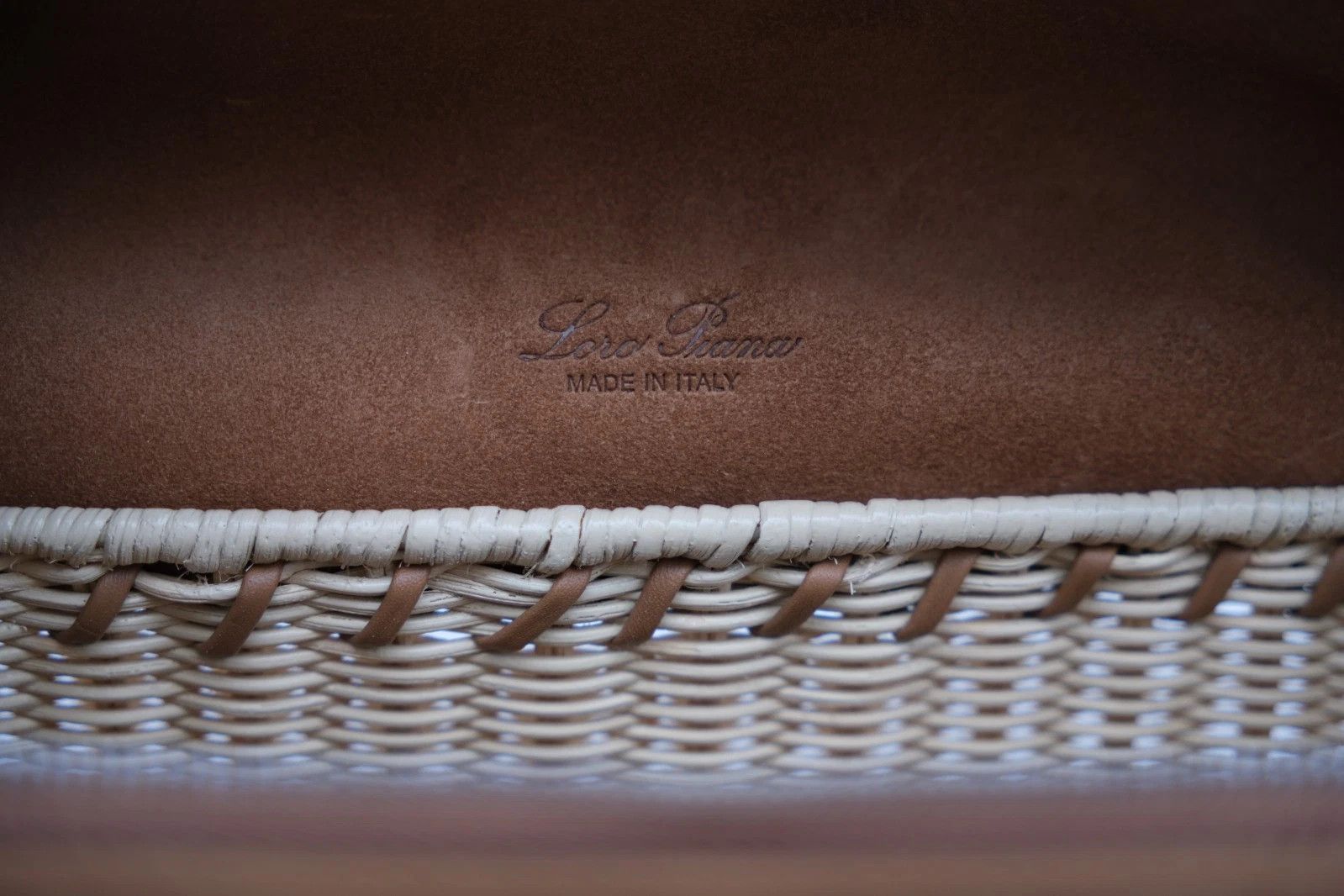 Loro Piana NEW Loro Piana Extra Pocket L19 North-South wicker Size ONE SIZE - 8 Thumbnail