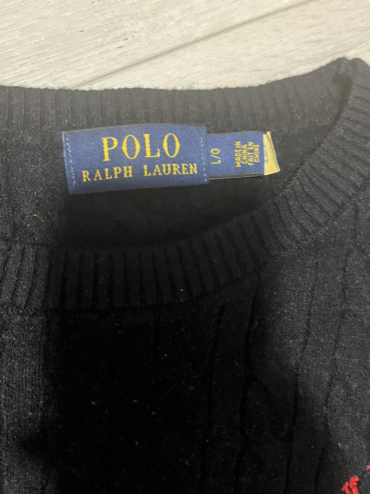 Polo Ralph Lauren Polo Cable-Knit Cotton Sweater Size US S / EU 44-46 / 1 - 2 Thumbnail