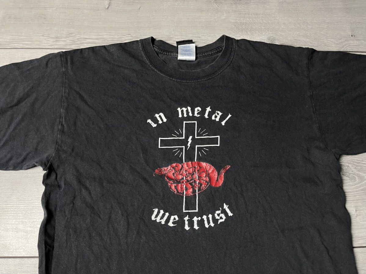 Band Tees In metal we trust tshirt rock band size Medium Size US M / EU 48-50 / 2 - 3 Thumbnail
