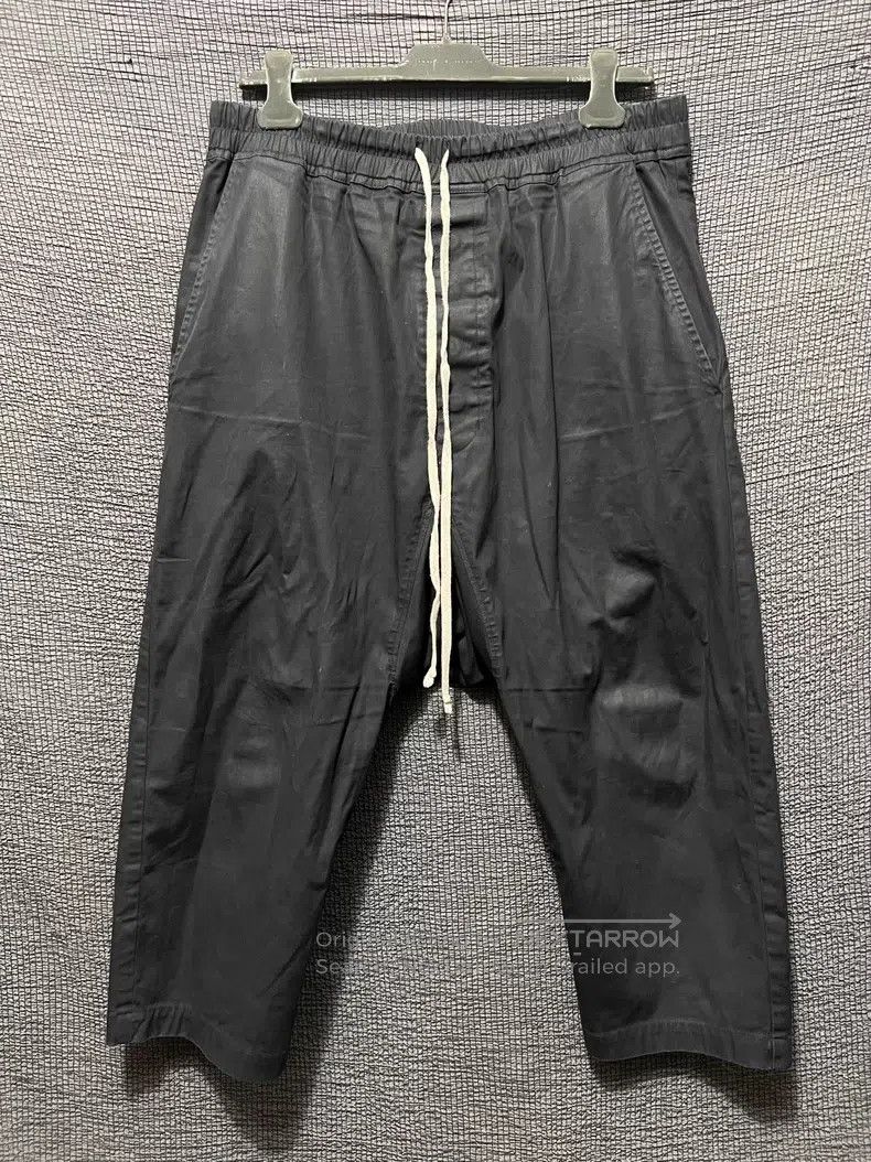 Rick Owens Rick Owens 21ss main line hanging crotch pants Size US 42 / EU 58 - 1 Thumbnail