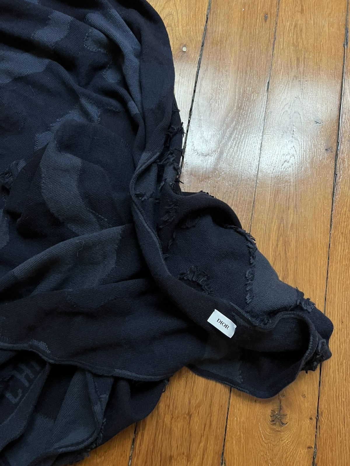 Dior Dior Wool Scarf 160x60cm Size ONE SIZE - 4 Thumbnail