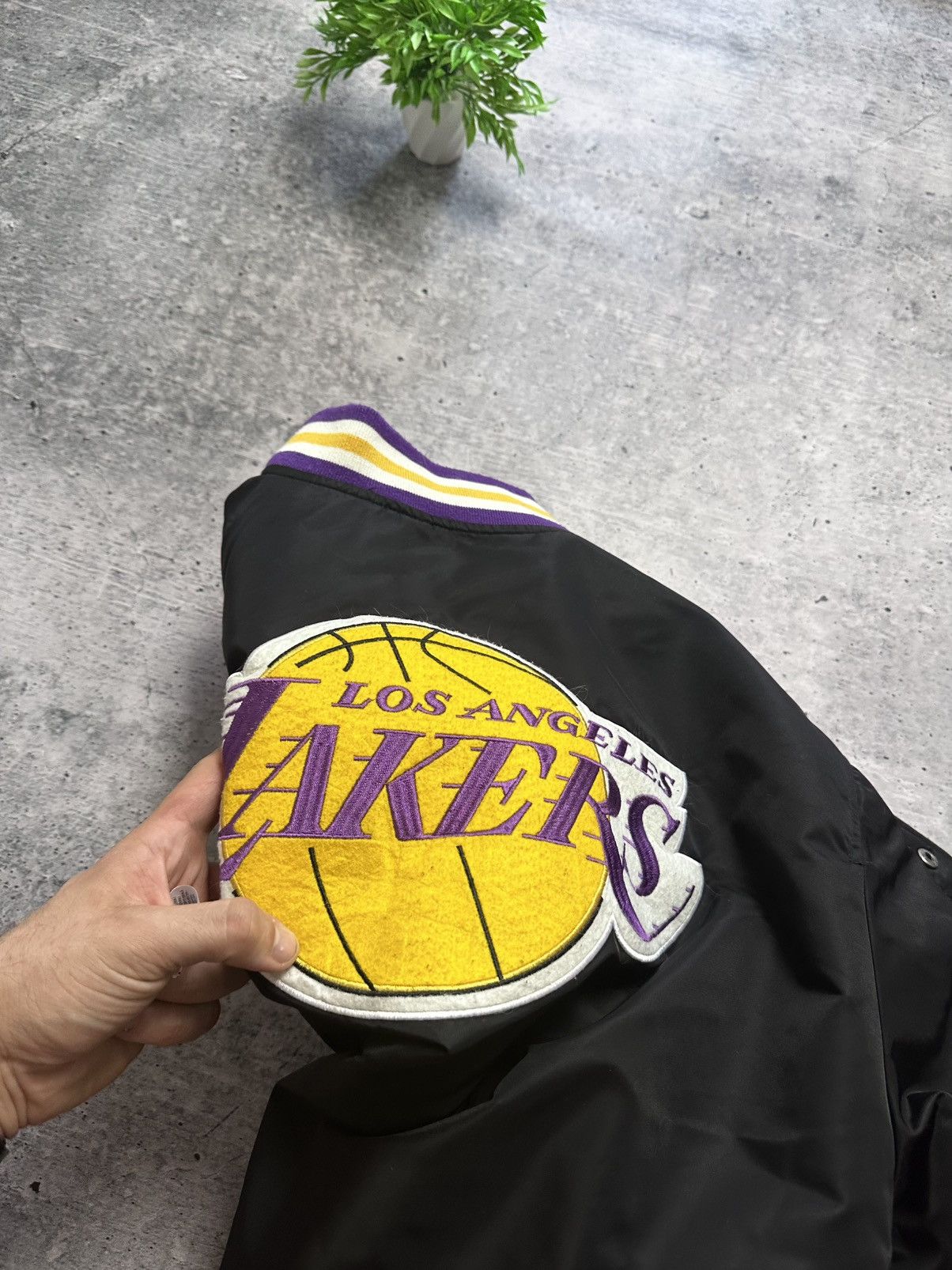 NBA NBA Lakers Y2K Quilt 23 LeBron Jacket Bomber Size US L / EU 52-54 / 3 - 7 Thumbnail