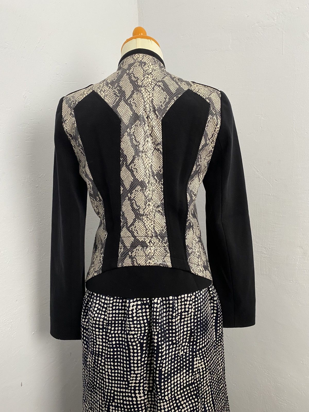If Six Was Nine Viki snakeskin blazer i6w9 styled Size M / US 6-8 / IT 42-44 - 4 Thumbnail