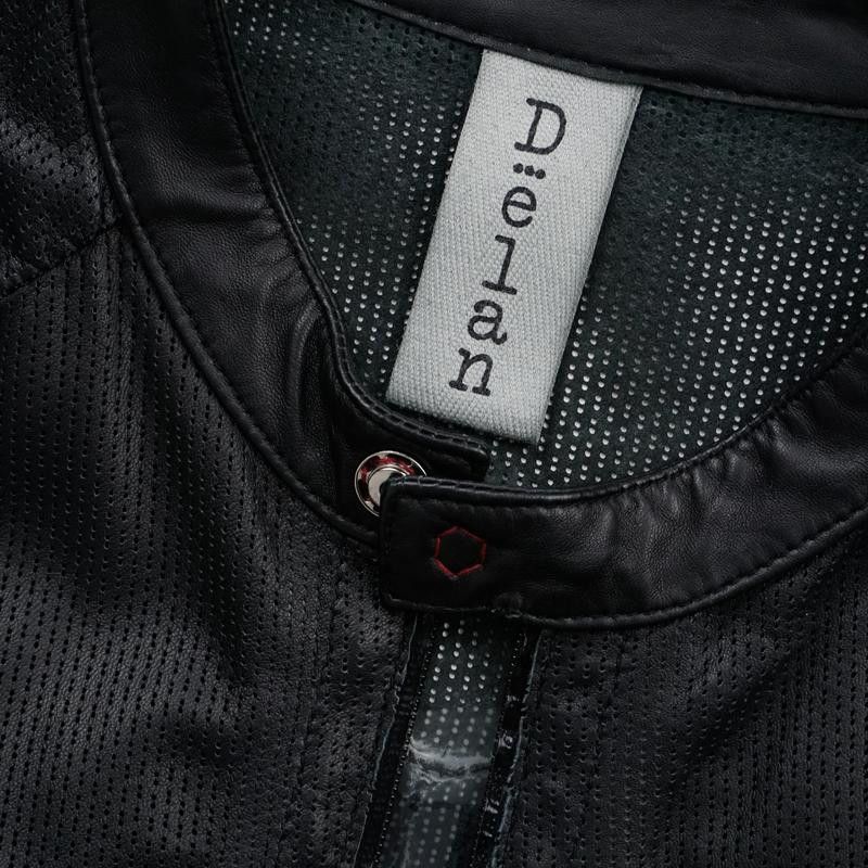 Other DELAN / PERFORATED LEATHER JACKET Size US L / EU 52-54 / 3 - 2 Thumbnail