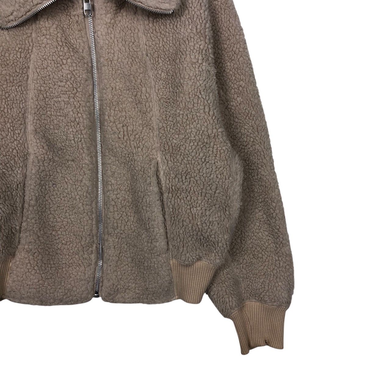 Japanese Brand × Vintage 📌Vintage Fleece Dip Pile Zipper Uniqlo Undercover Size US L / EU 52-54 / 3 - 6 Thumbnail