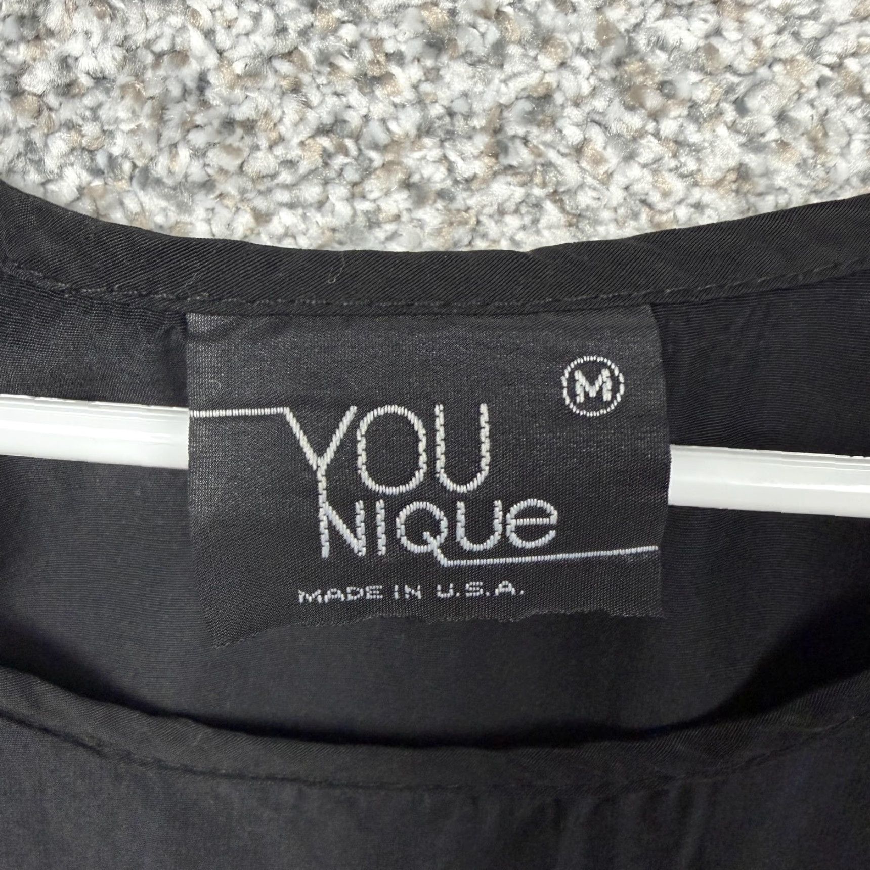 Vintage VINTAGE Younique Tank Top M Black Women Sleeveless Scoop Neck Basic Casual Layering 90s Y2K Minimalist Goth Grunge Size M / US 6-8 / IT 42-44 - 4 Thumbnail