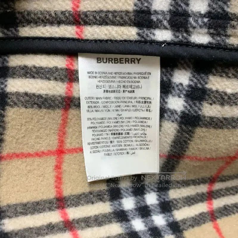 Burberry Burberry Black Wool Duffle Coat for Women. Size M / US 6-8 / IT 42-44 - 8 Thumbnail