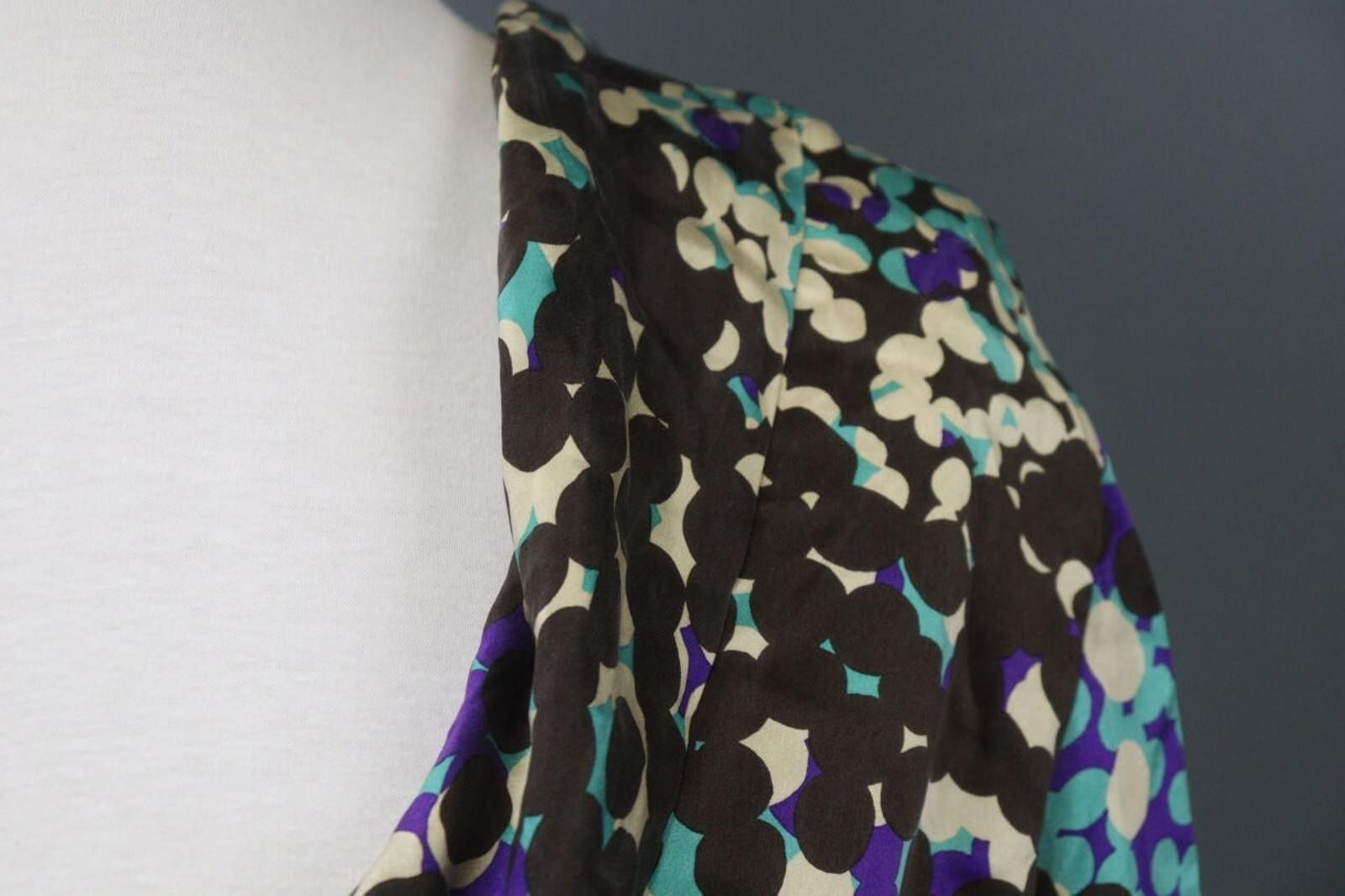 Missoni Missoni Multicolor Polka Dot 100% Cowl Shift Dress Size 6 Size M / US 6-8 / IT 42-44 - 6 Thumbnail