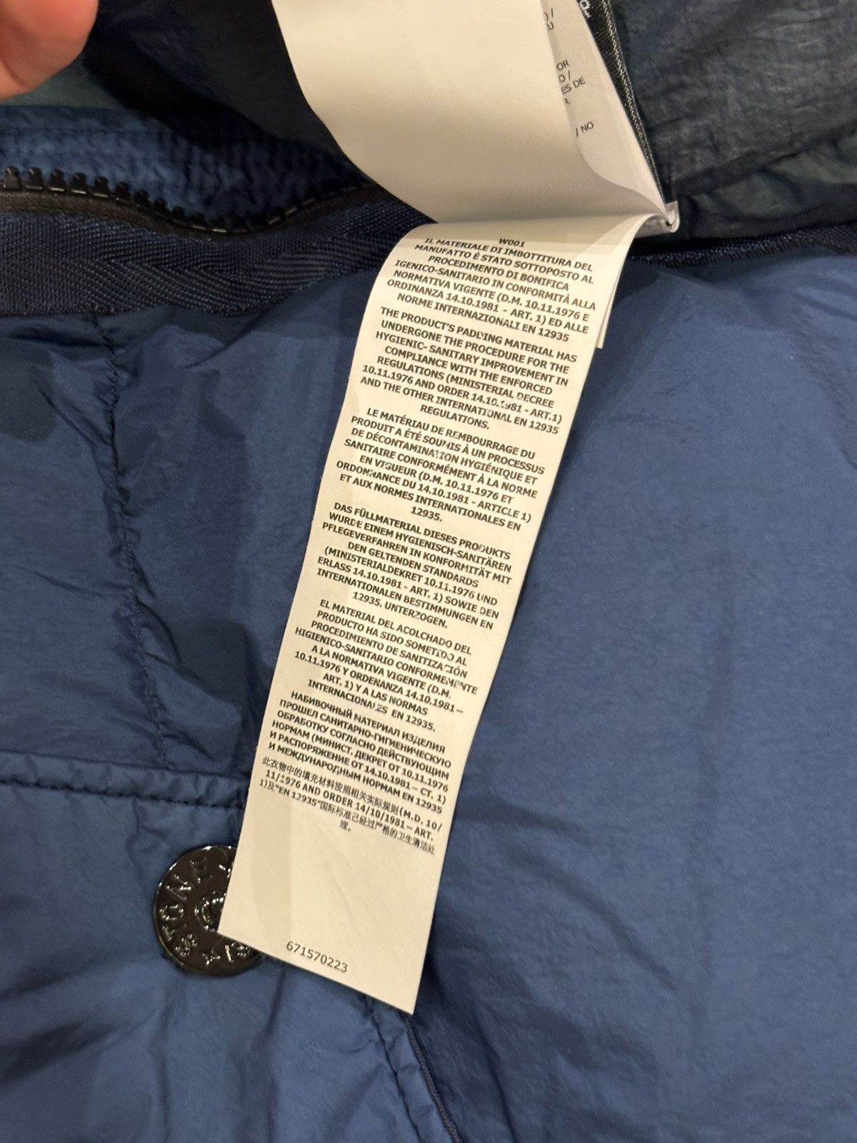 Stone Island Stone Island Crinkle Reps Down Parka Size US L / EU 52-54 / 3 - 9 Thumbnail