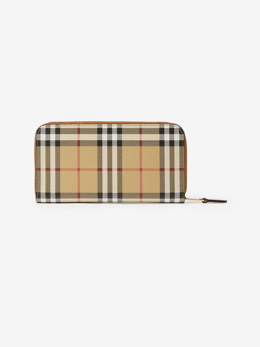 Burberry Burberry Check Zip Wallet Size ONE SIZE - 3 Thumbnail