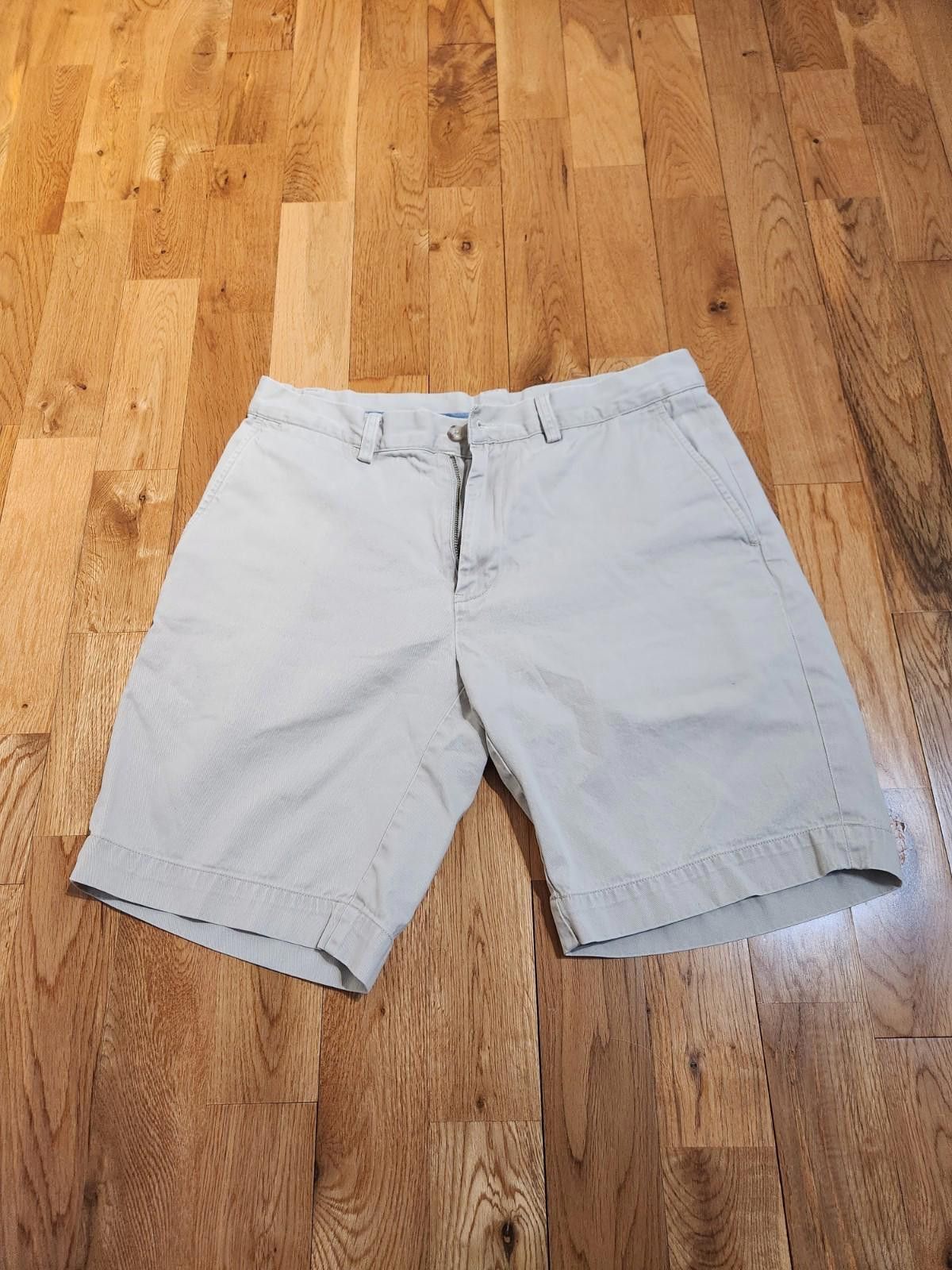 Polo Ralph Lauren Polo Ralph Lauren Beige Tan Chino Shorts Classic Fit 32 x 9 Size US 32 / EU 48 - 1 Thumbnail