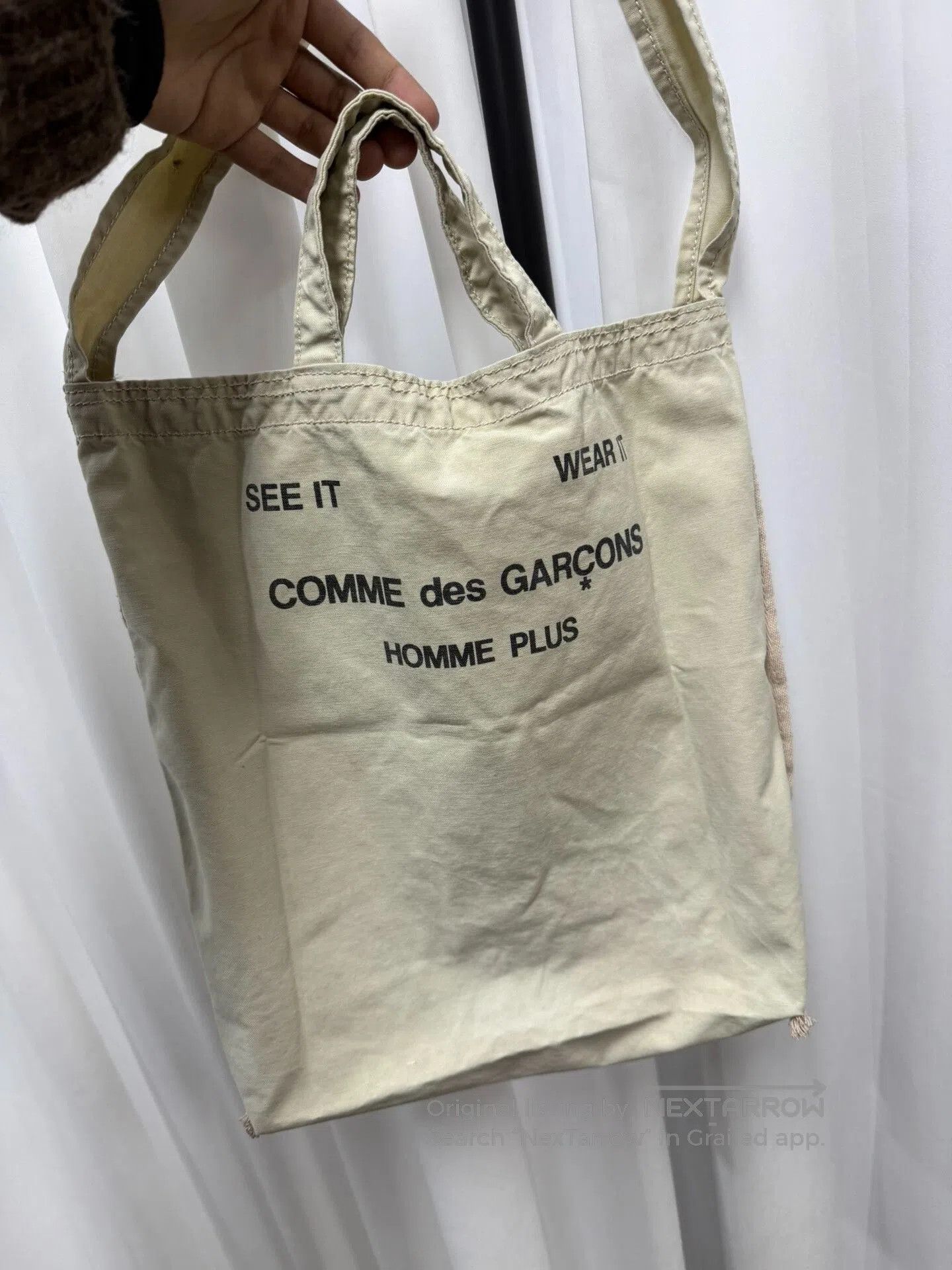 Comme des Garcons Homme Plus Comme des Garcons Homme Plus Tote Bag. Size ONE SIZE - 3 Thumbnail