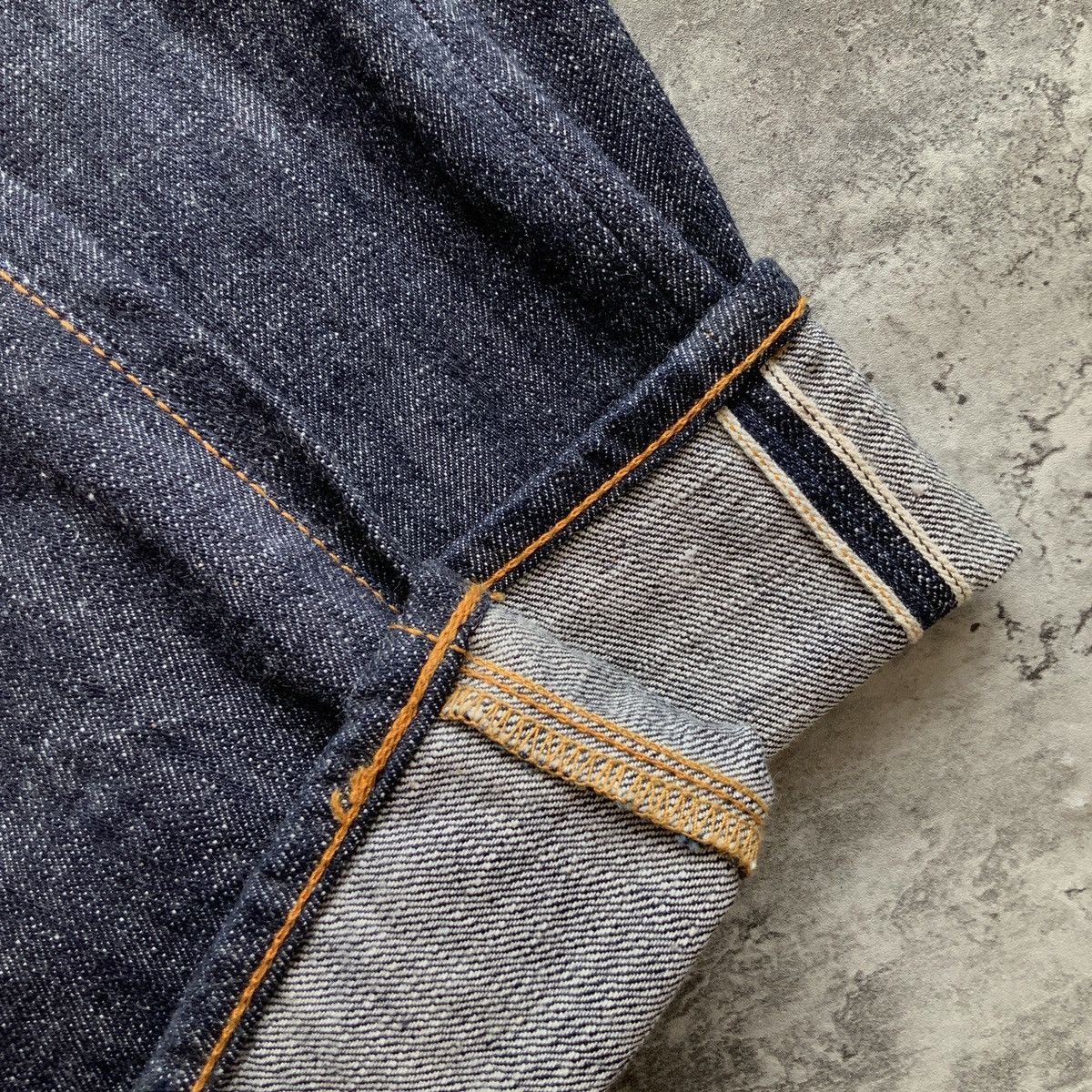 Evisu Evisu Brushstrokes Daicock Raw Denim Jeans Size US 34 / EU 50 - 14 Thumbnail