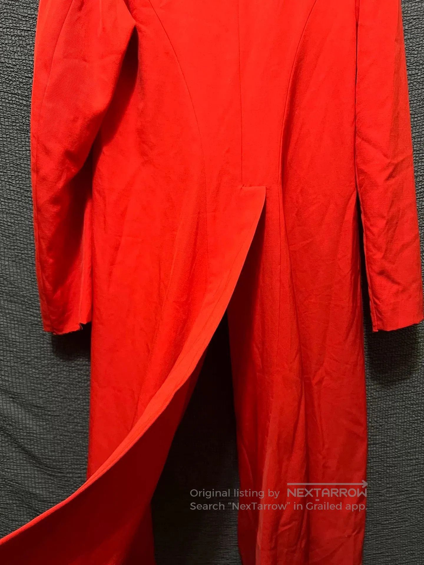 Yohji Yamamoto red oversized coat by yohji yamamoto. Size S / US 4 / IT 40 - 4 Thumbnail