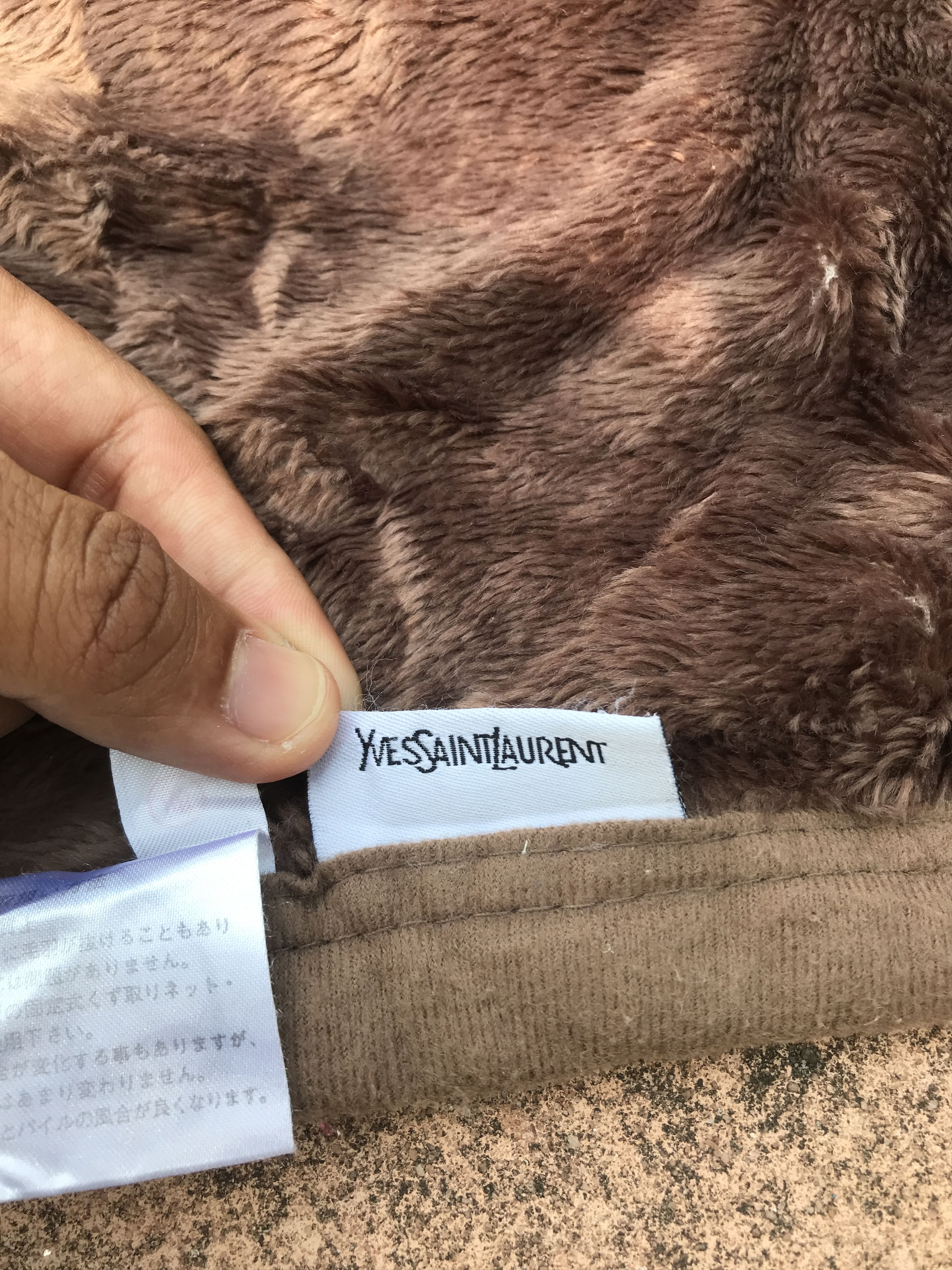 Yves Saint Laurent Yves saint laurent Blanket overprint Size ONE SIZE - 4 Thumbnail