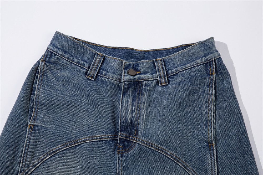 Japanese Brand × Jean Loose trendy wide-leg versatile scimitar jeans Size US 32 / EU 48 - 4 Thumbnail