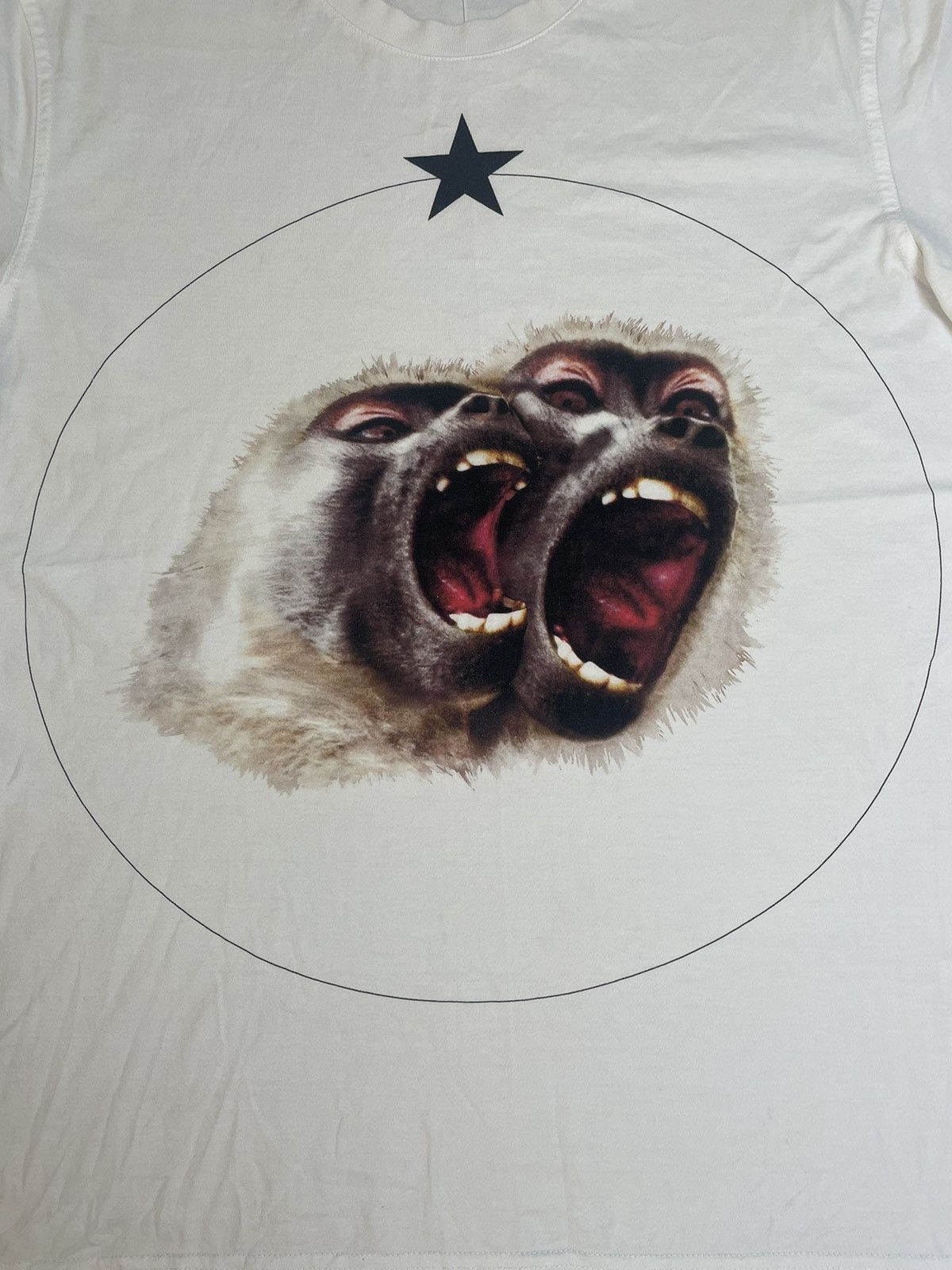 Mens givenchy monkey t shirt best sale