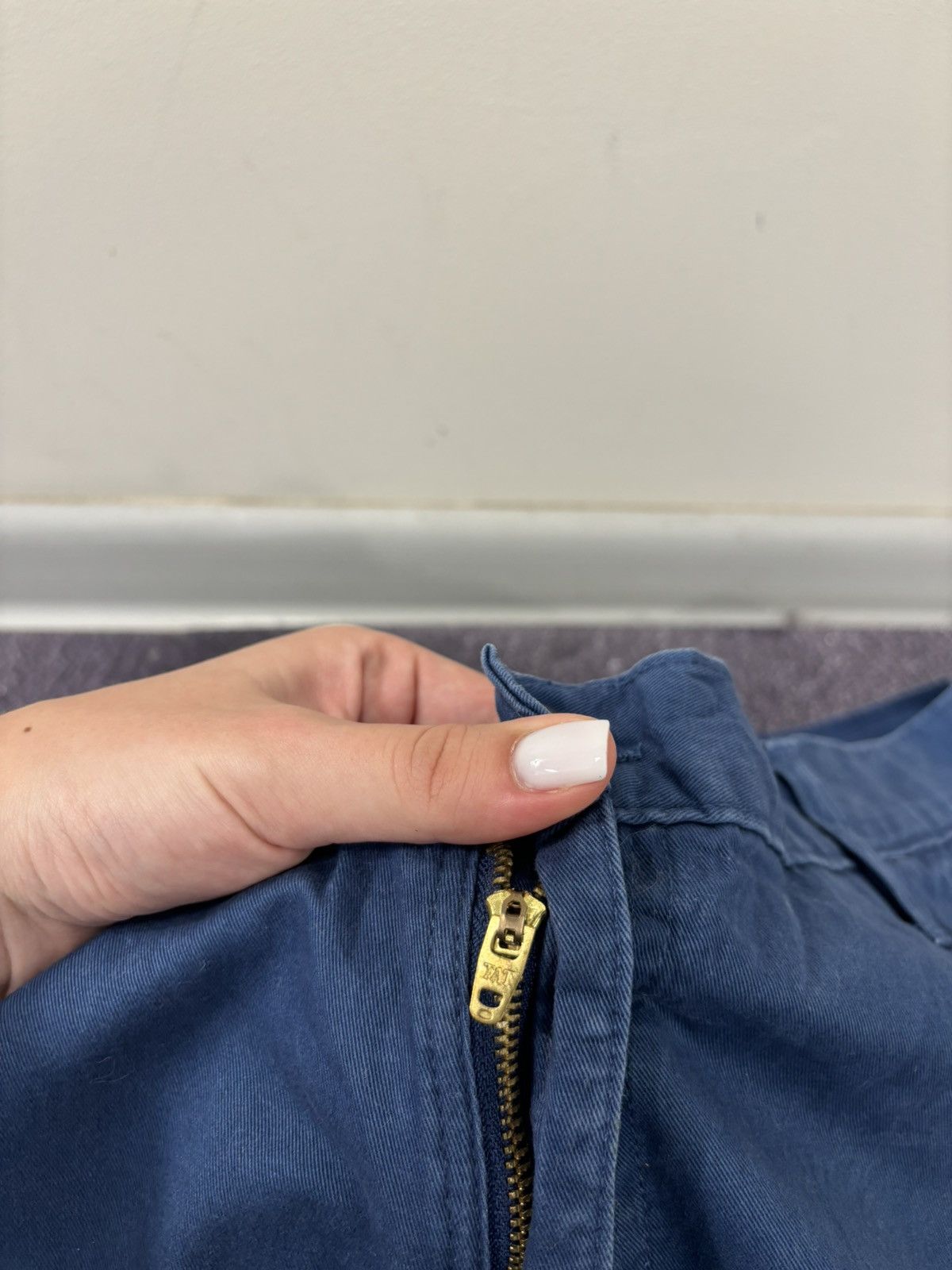 Wrangler Vintage Wrangler Utility USA Hype Blue Baggy Cargo Shorts Size US 38 / EU 54 - 9 Thumbnail