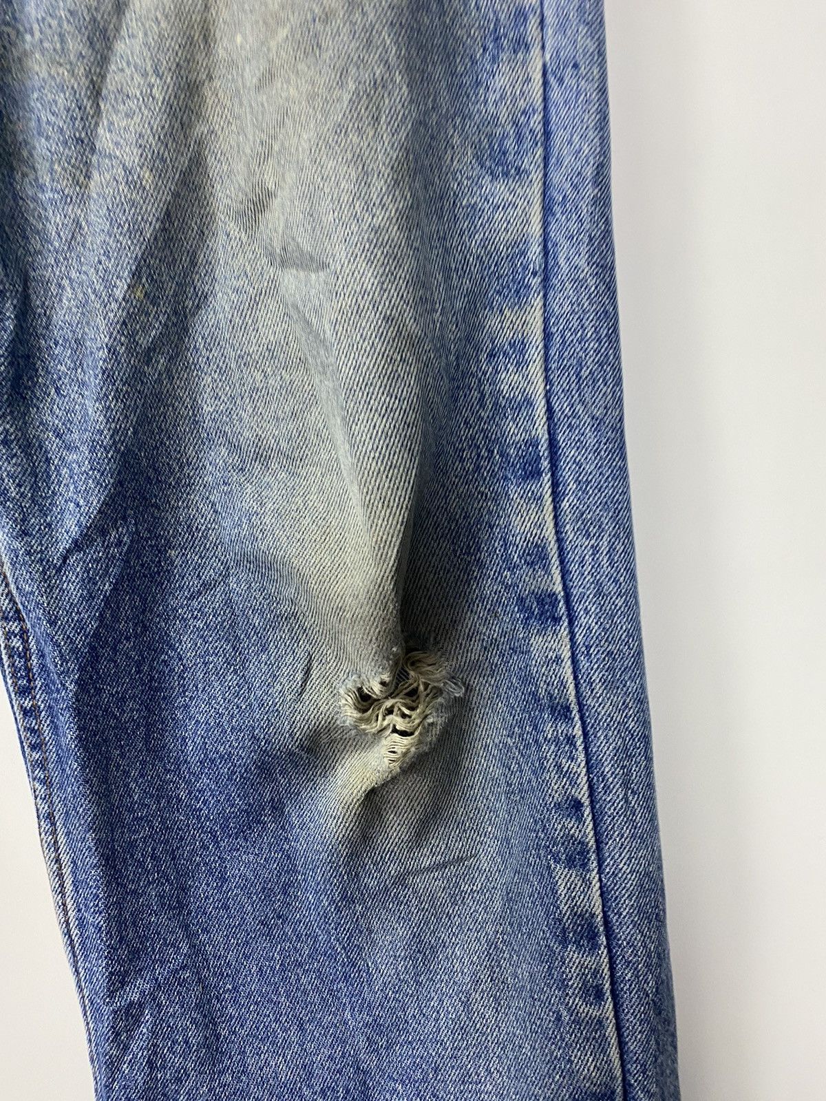 Japanese Brand × Vintage Threestar Denim Size US 34 / EU 50 - 8 Thumbnail