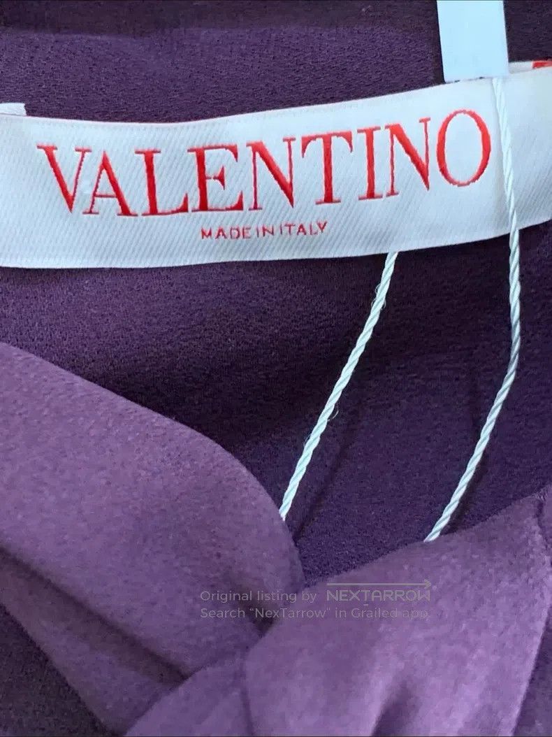 Valentino Valentino Silk streamer shirt Size XS / US 0-2 / IT 36-38 - 4 Thumbnail