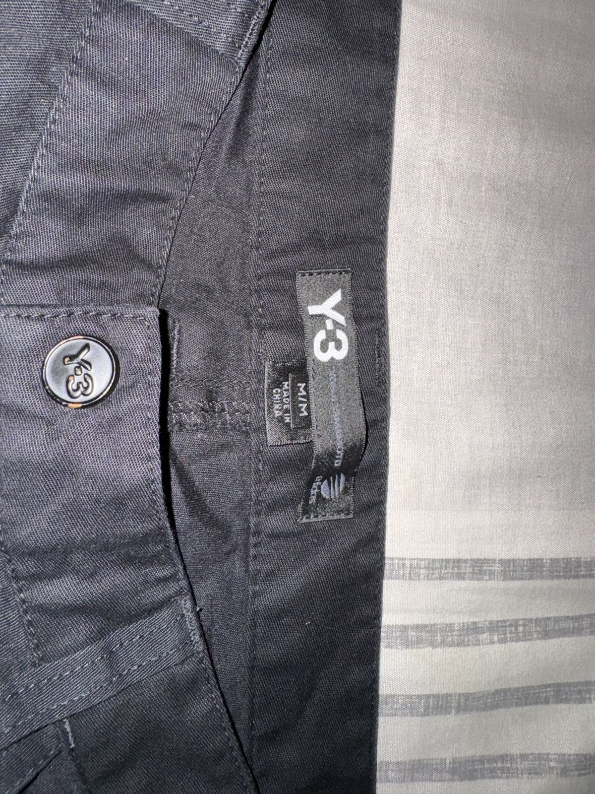 Adidas × Y-3 Y-3 Black Straight Pants Size US 30 / EU 46 - 3 Thumbnail