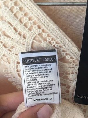 Other BNWT Pussycat London Women's Cream Sweater Knit Tunic Shift Dress Size L / US 10 / IT 46 - 3 Thumbnail