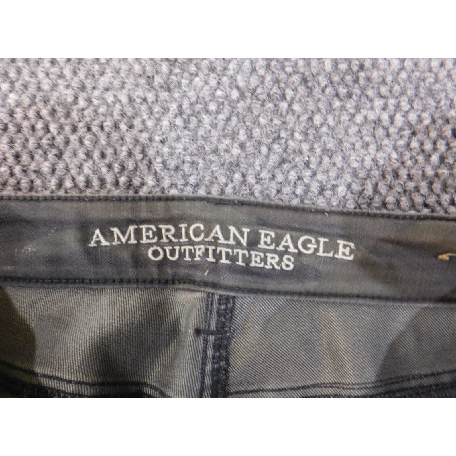 American Eagle Outfitters American Eagle Outfitters Jeans Womens 6 Camouflage Green Jegging Denim Stretch Zipper Size 24" / US 00 / IT 34 - 4 Thumbnail