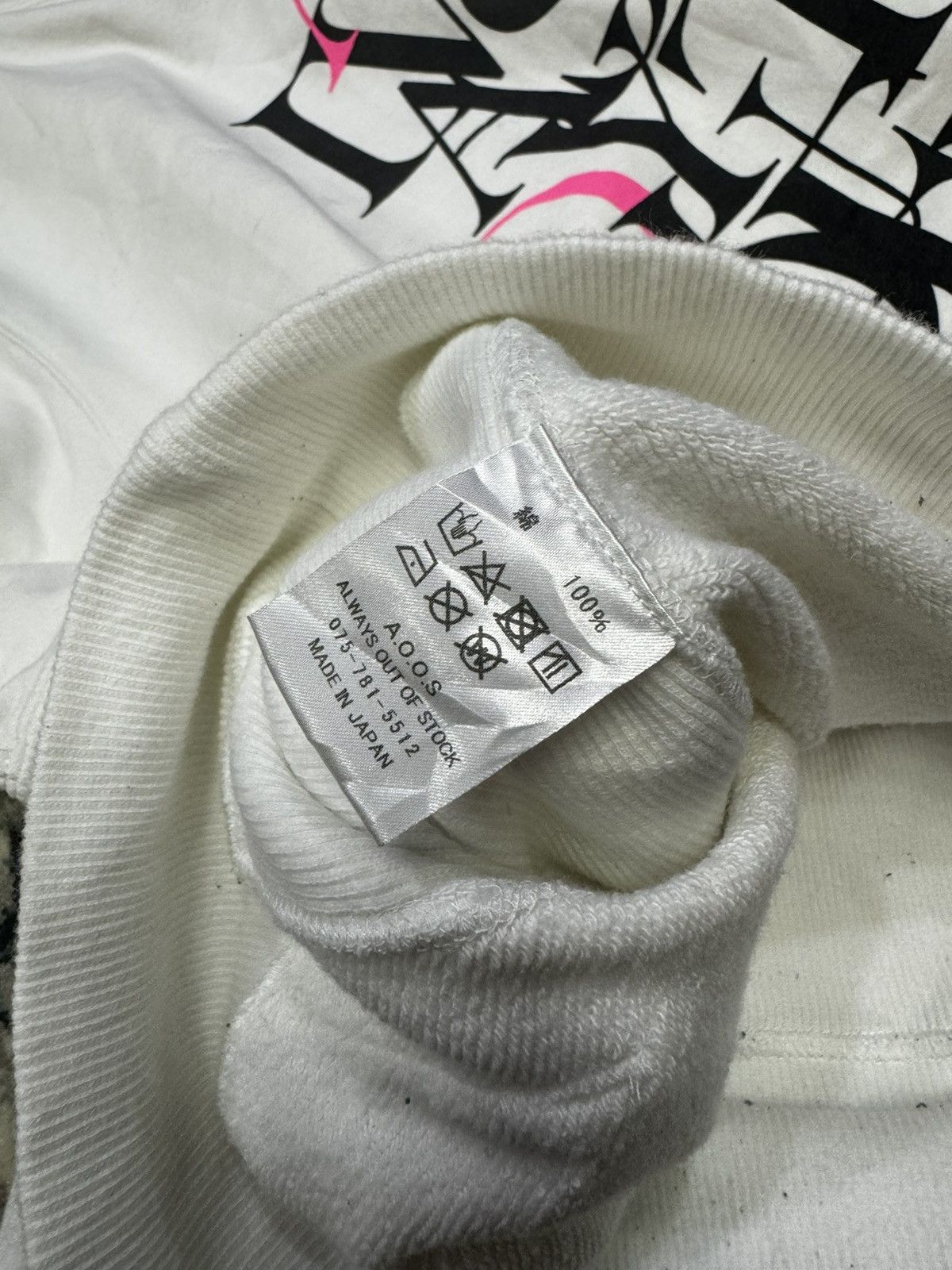Japanese Brand ALWAYS OUT OF STOCK MADE IN JAPAN HOODIE Size US L / EU 52-54 / 3 - 8 Thumbnail