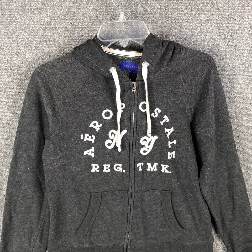 Aeropostale Aeropostale Hoodie Juniors Medium Full Zip Cotton Blend M Size M / US 6-8 / IT 42-44 - 2 Thumbnail