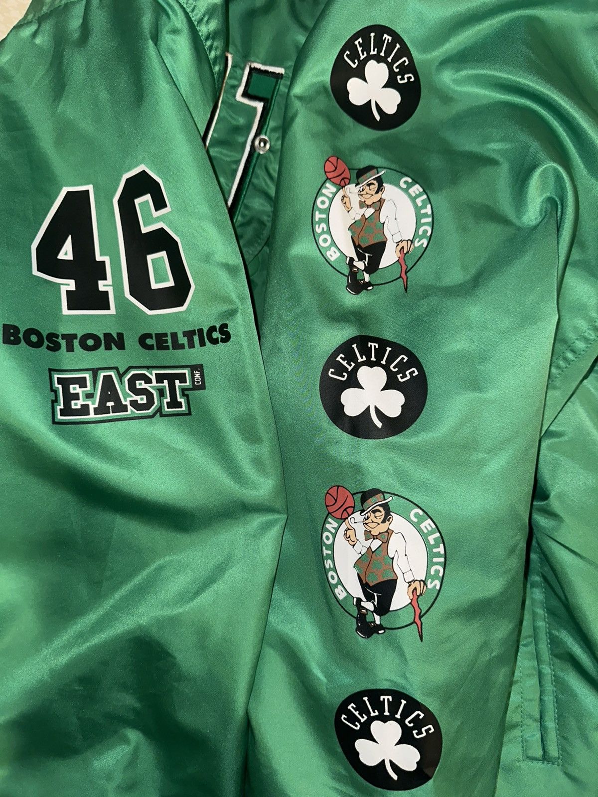 NBA Boston Celtics Bomber Jacket Size US XL / EU 56 / 4 - 6 Thumbnail