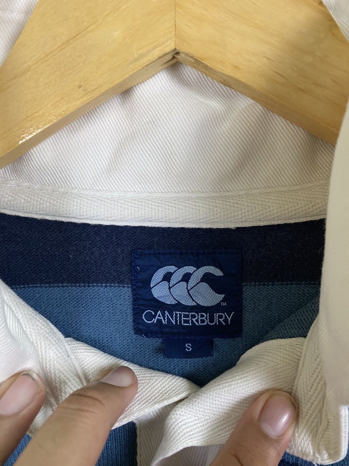 Canterbury of New Zealand × Vintage Vintage Canterburry Polo Long Sleeve Size US S / EU 44-46 / 1 - 5 Thumbnail