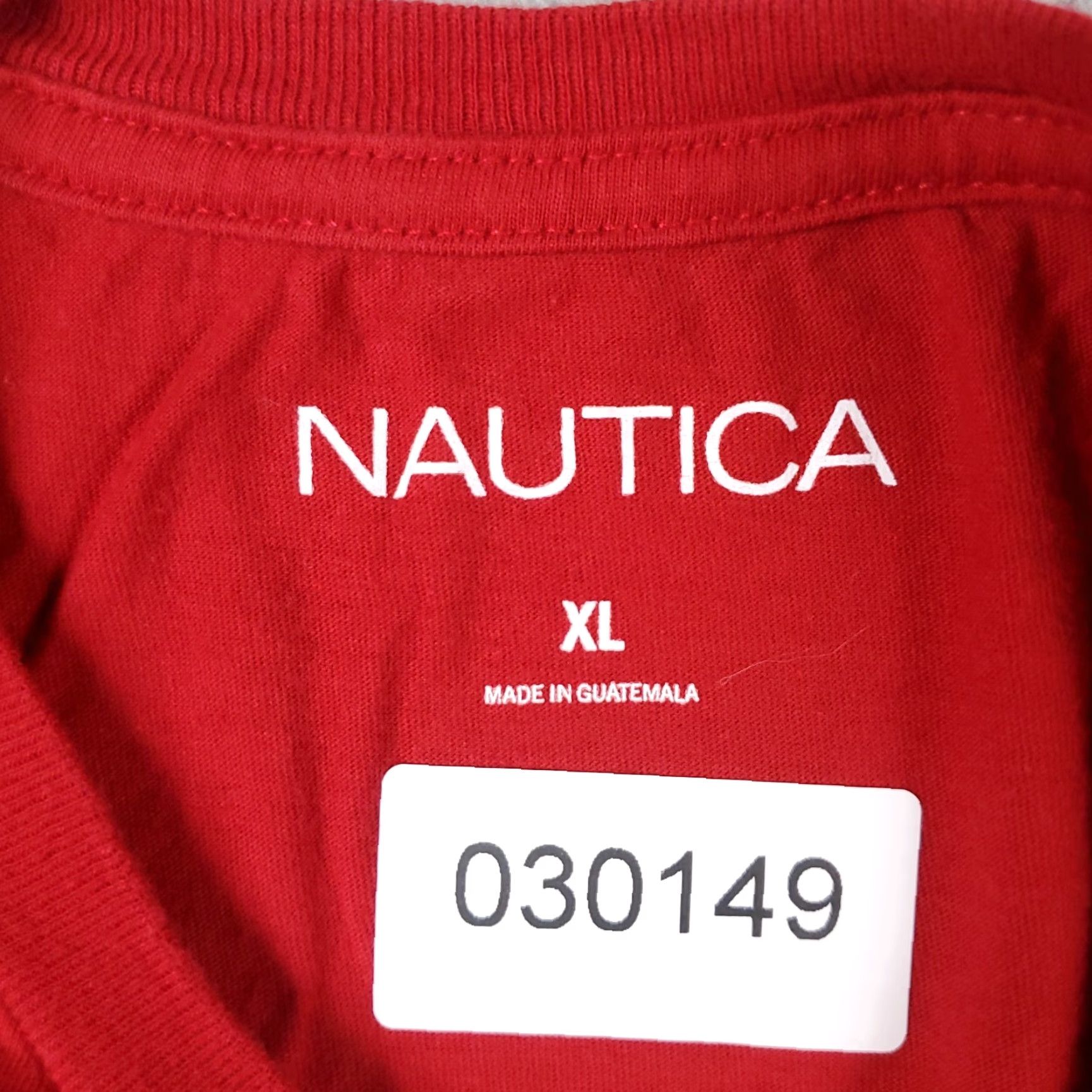 Nautica VINTAGE Nautica Shirt Mens XL Red Crew Neck Short Sleeve Logo T-Shirt Modern American Sports Classic 2020s Mens Size US XL / EU 56 / 4 - 7 Thumbnail