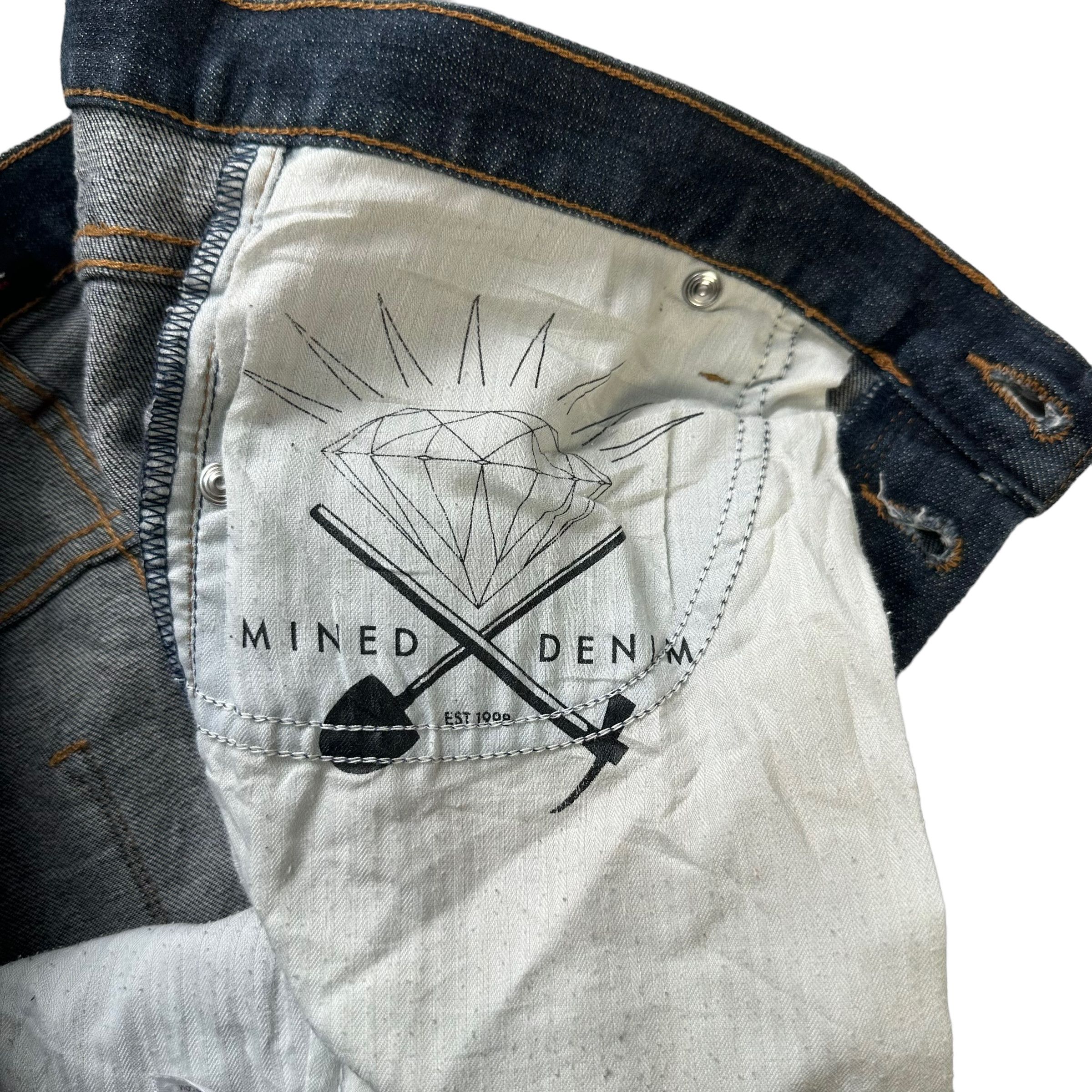 Diamond Supply Co. DIAMOND SUPPLY MINED DENIM PANTS #7804-177 Size US 34 / EU 50 - 10 Thumbnail