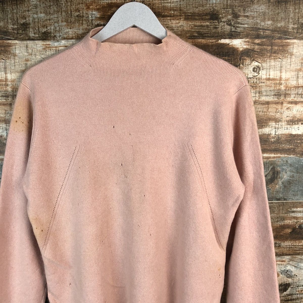 Homespun Knitwear × Japanese Brand Senk Ma Pink Knitwear #A1844 Size M / US 6-8 / IT 42-44 - 5 Thumbnail