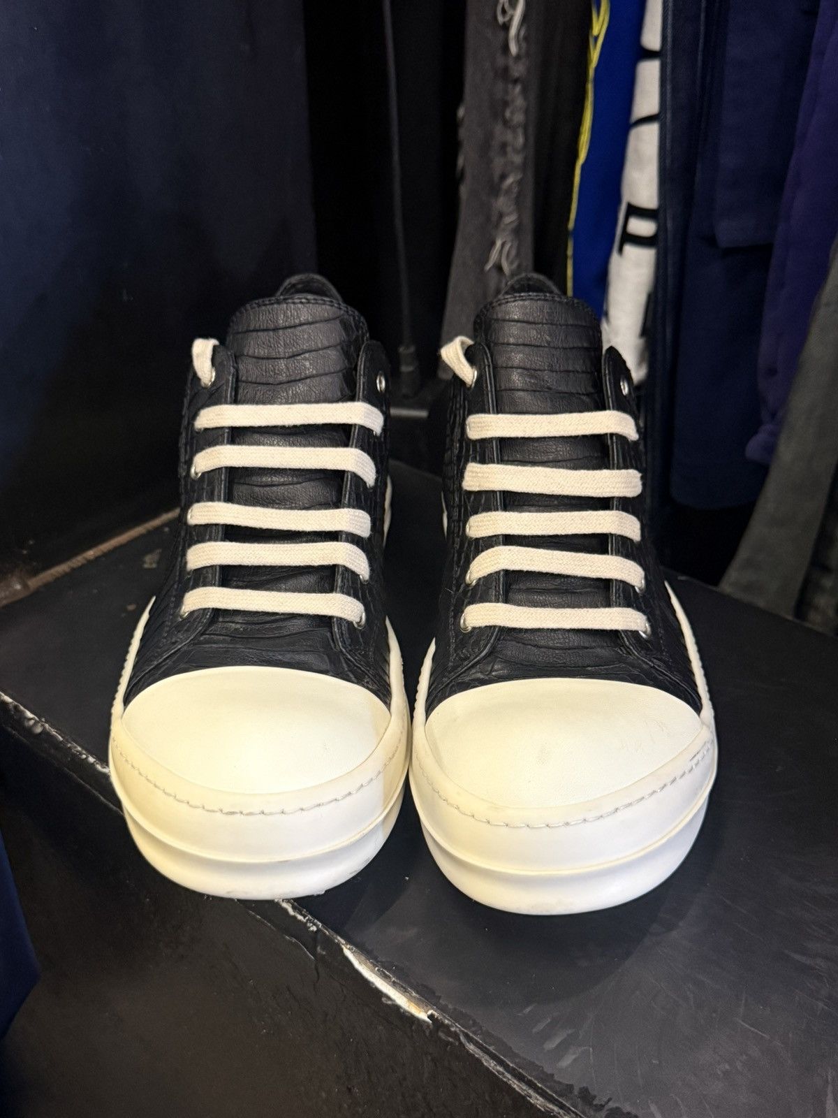 Rick Owens Rick owes python snake skin ramones Size US 8 / EU 41 - 2 Thumbnail
