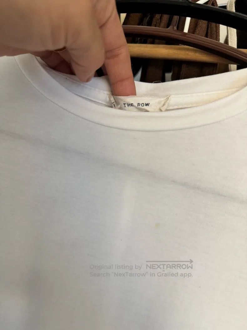 The Row The row White Long Sleeve Size S / US 4 / IT 40 - 2 Thumbnail
