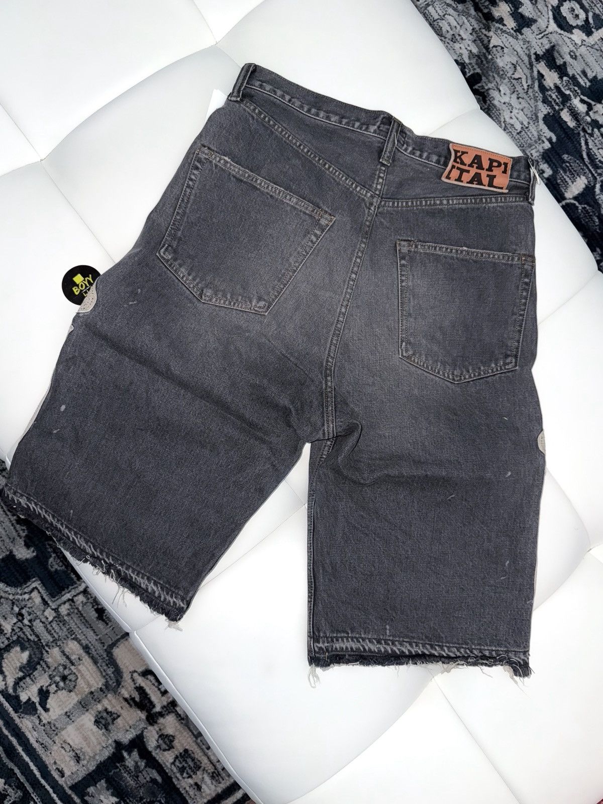 Kapital Kapital skel wide leg shorts Size US 34 / EU 50 - 3 Thumbnail