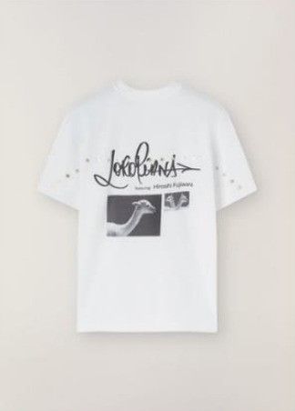 Loro Piana o1w1db10725 FAM1606 Hiroshi Fujiwara Vicuna Cotton T-Shirt Size US L / EU 52-54 / 3 - 2 Thumbnail