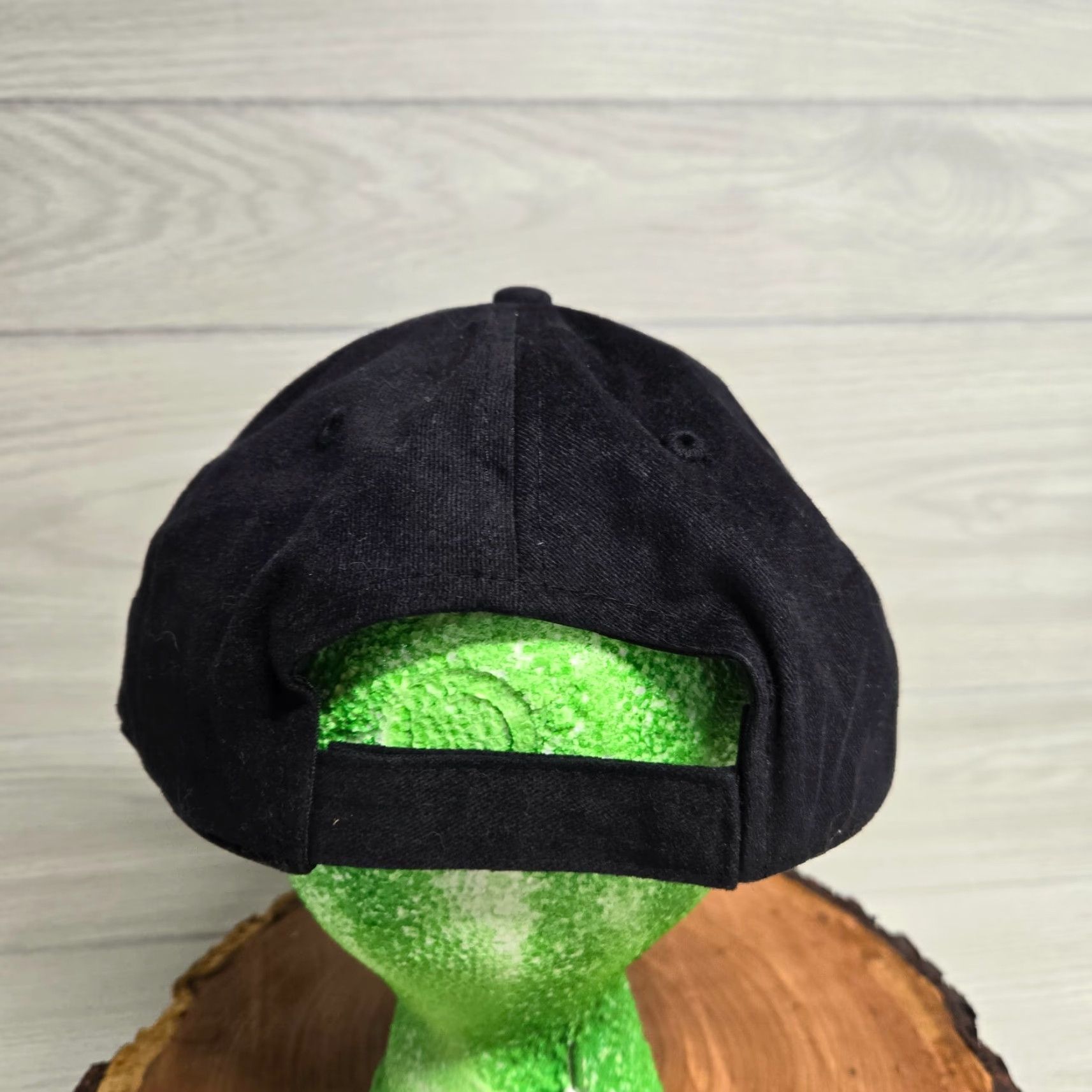 Vintage VINTAGE Grand Home Furnishings Black Hat Unisex Adults Adjustable Cotton Visor 90s Football Concert Mens Womens Size ONE SIZE - 3 Thumbnail