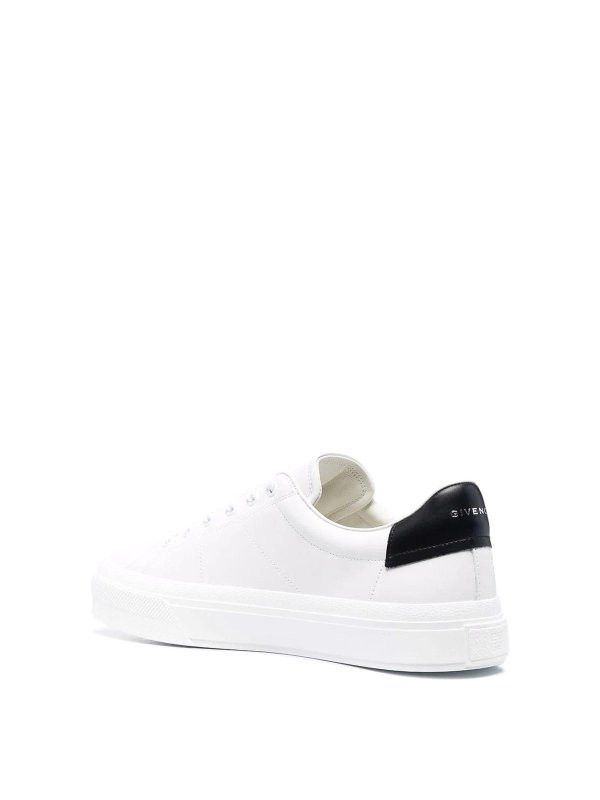 Givenchy o1lv12m1025 City Sport Lace Up Sneakers in White Size US 11 / EU 44 - 3 Thumbnail