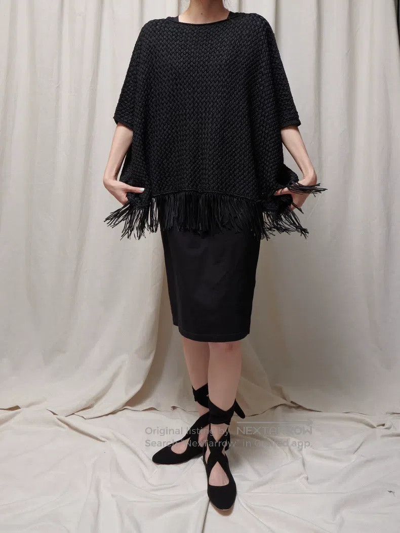 Junya Watanabe Junya Watanabe Knit fringed top Size S / US 4 / IT 40 - 2 Thumbnail