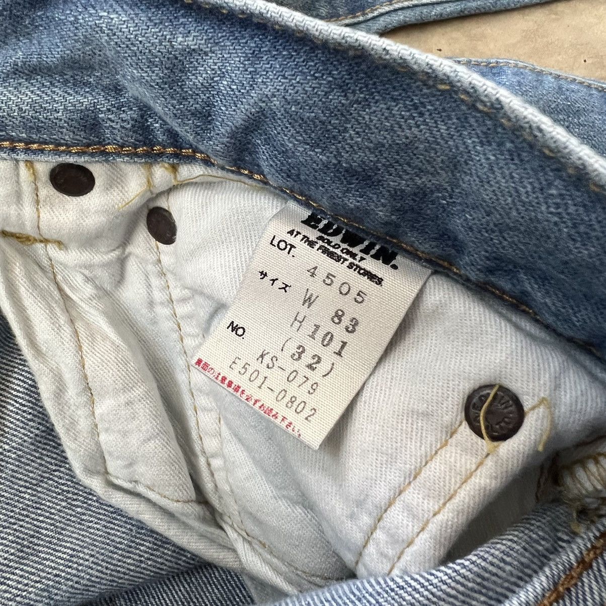 Kapital Edwin 505x Selvedge Regular Straight Fit Jeans Size US 31 - 10 Thumbnail