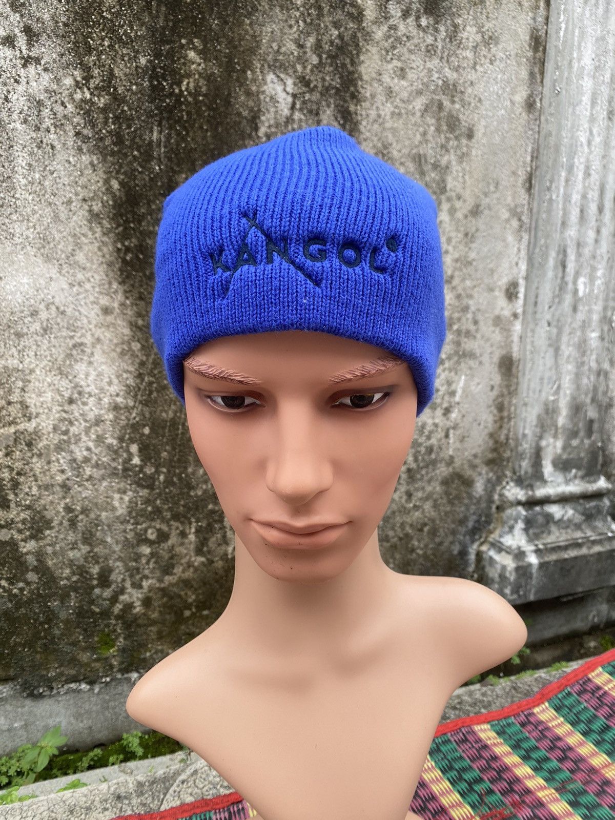 Kangol Vintage Kangol Spellout Beanie Hat Size ONE SIZE - 1 Thumbnail
