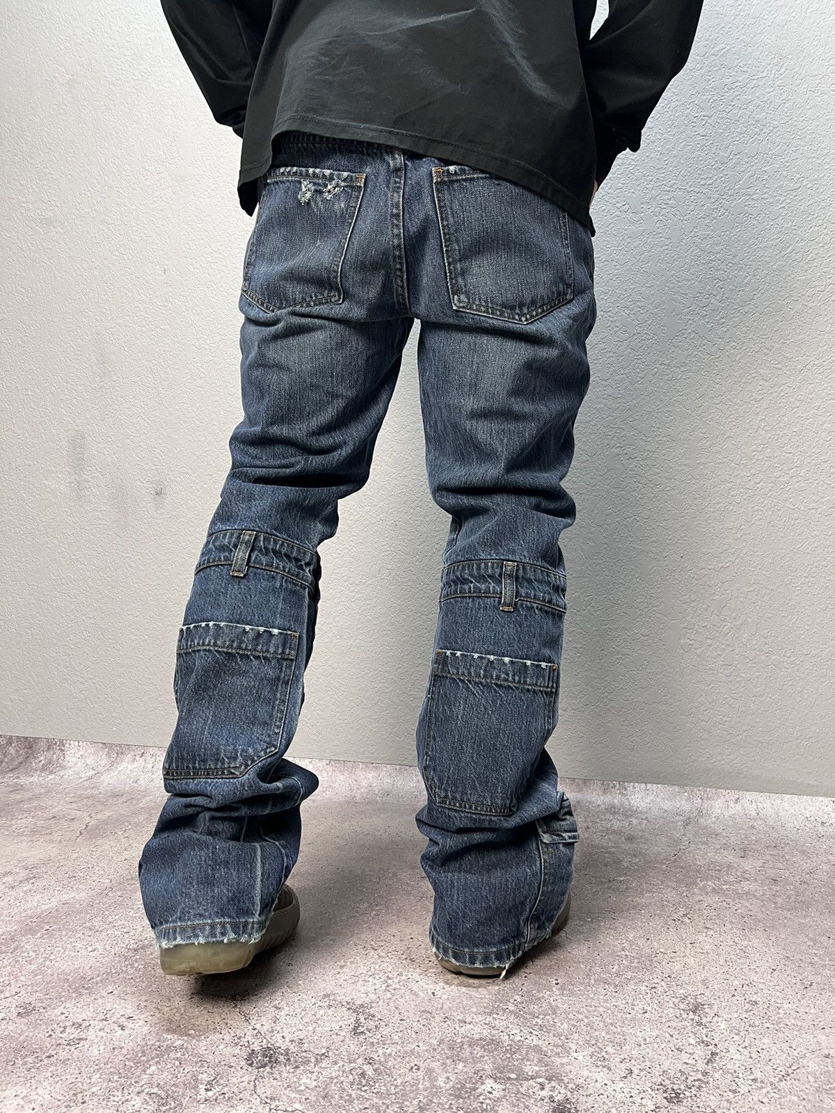 14th Addiction × Japanese Brand × Le Grande Bleu (L.G.B.) Junya Watanabe G Star Style Raw Bondage GOA Cargo Pants Size US 32 / EU 48 - 11 Thumbnail