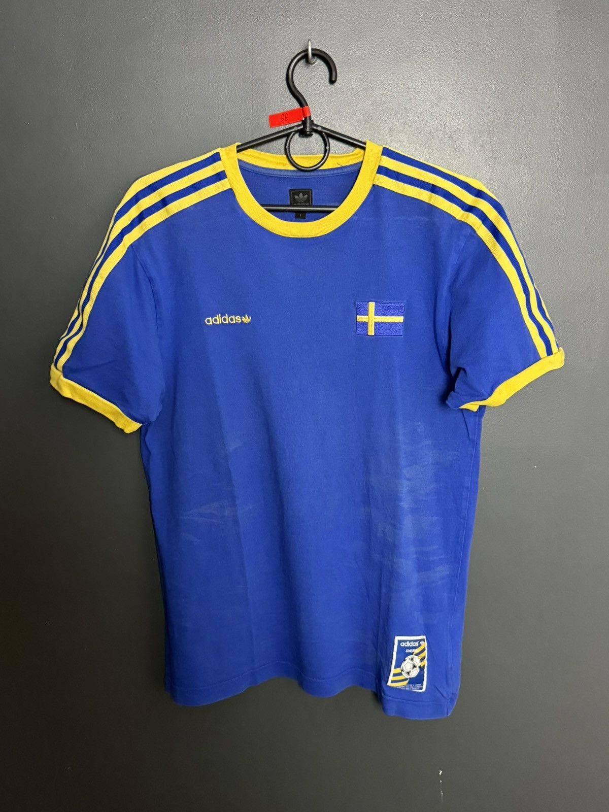 Adidas Adidas Originals Sweden National Team Retro Football Jersey Size US S / EU 44-46 / 1 - 1 Thumbnail