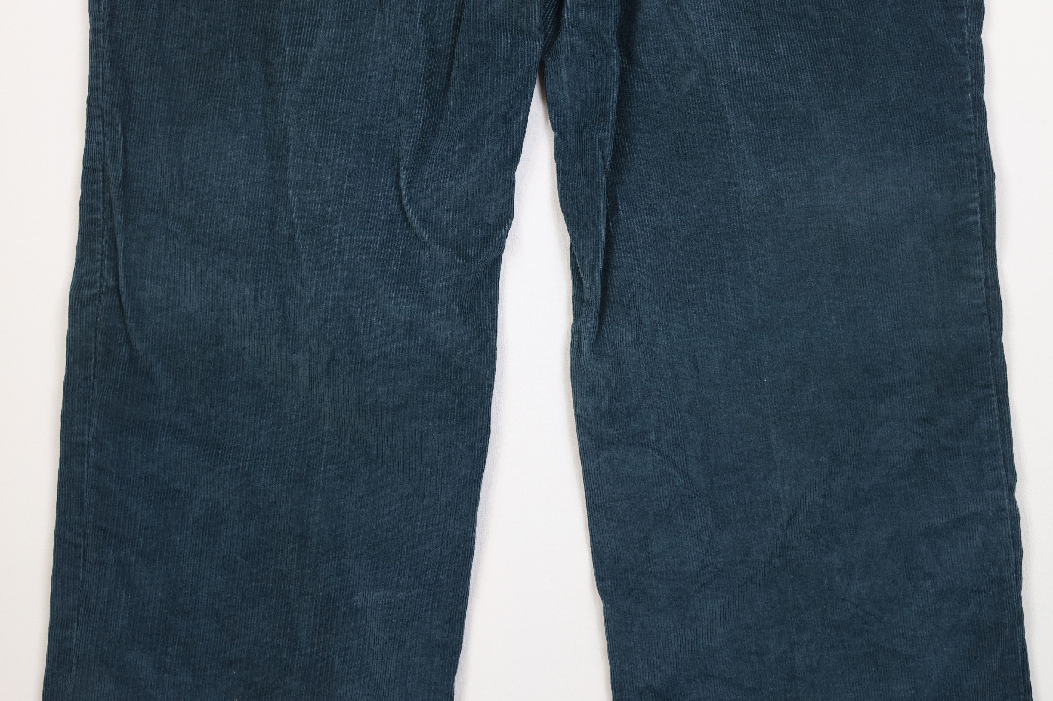 Levi's Vintage 60s 70s Levis Wide Leg Corduroy Pants Green USA Size US 32 / EU 48 - 11 Thumbnail